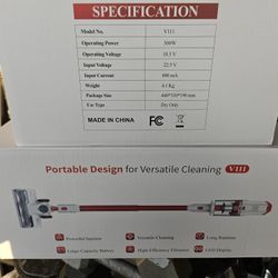 Cordless Stick Vacuum New
