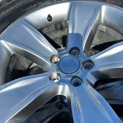 Dodge Rims And Tired Micheline Primacy 235/55/18