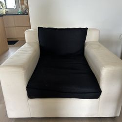 Large Swivel Restoration Hardware Chair 