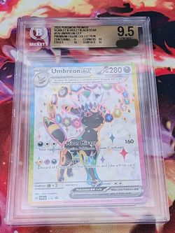 2025 Pokémon Scarlet & Violet Balck Star Promo Umbreon Ex