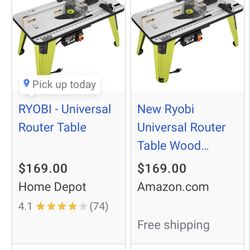 Router Table With Ryobi Router R163G for Sale in Montebello CA