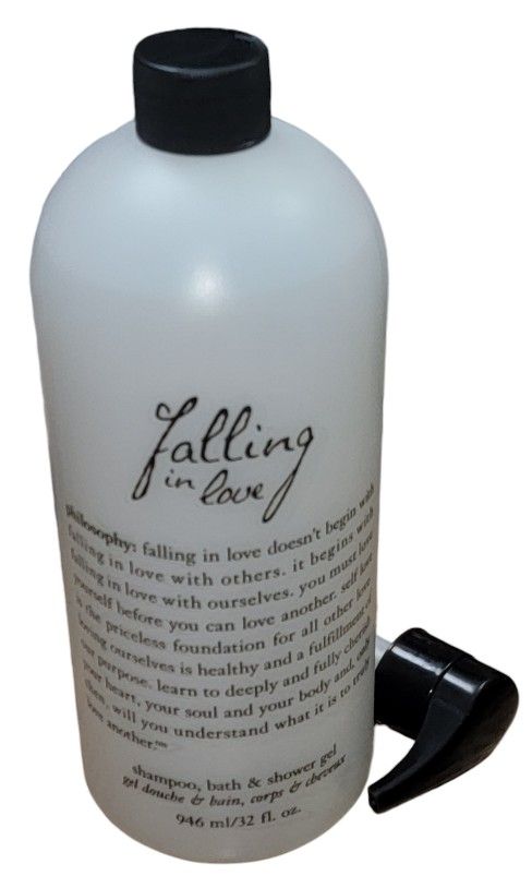 ❤️ NEW ❤️ Philosophy Falling In Love Shampoo Bath Shower Gel 32 Oz