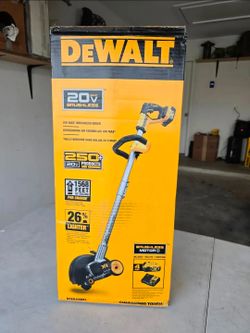 🔥$160 FIRM PRICE 🔥 DEWALT 20V MAX 7.5 in. Cordless Lawn Edger Kit with 4.0Ah Battery & Charger