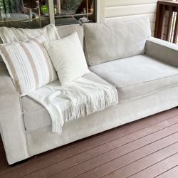 Radley Ivory 74’ Sofa Couch / Retail: $1,034 / Delivery Available 