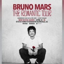 Bruno Mars - The Romantic Tour