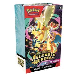 Pokémon Mega Evolution Ascended Heroes Booster Bundle PRESALE 4/27-4/30
