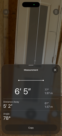 Closet door with frame