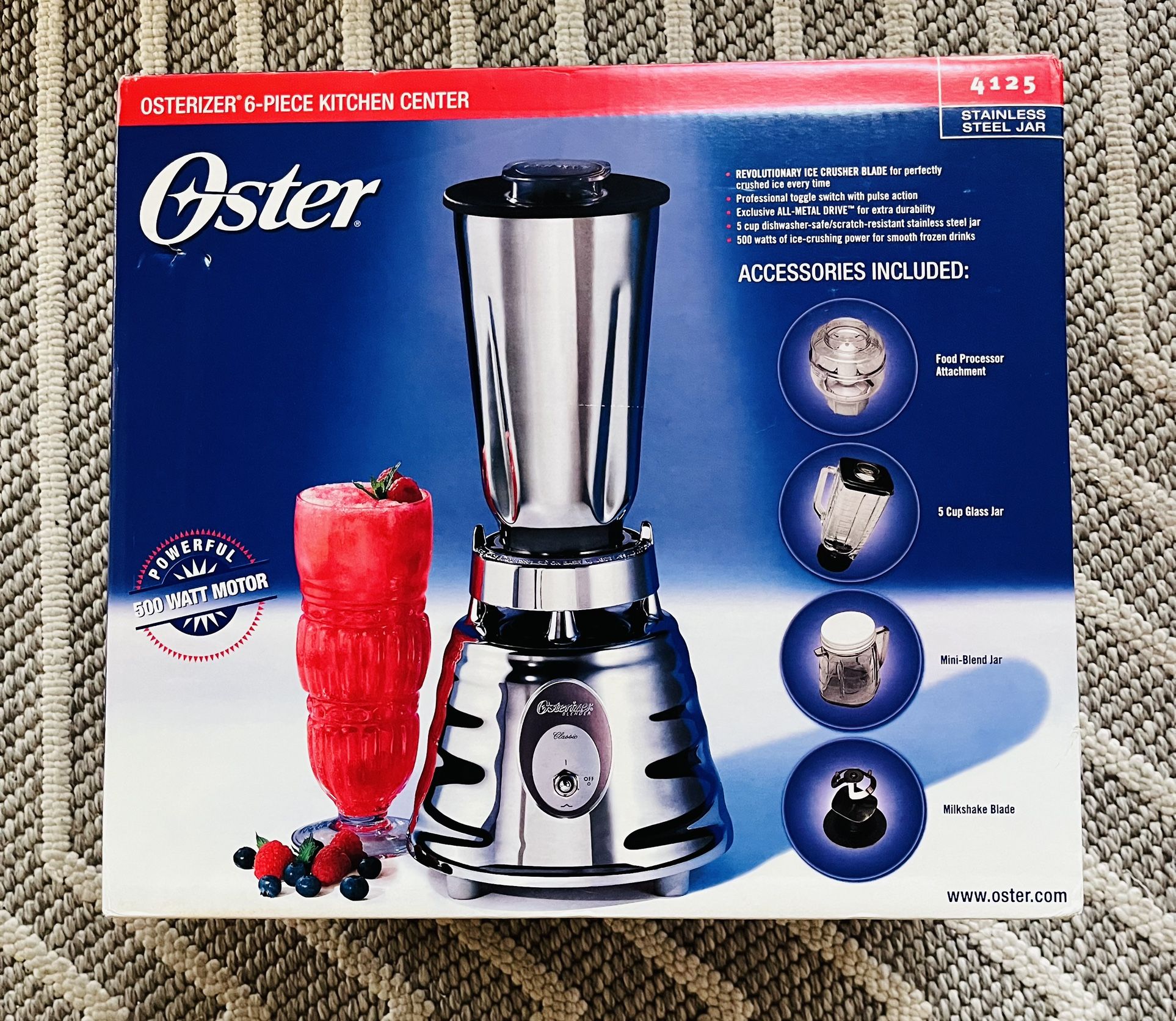 Brand New Osterizer All Stainless Steel Blender For Sale Cheap!