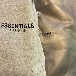 Dark Oat Essentials Hoodie 