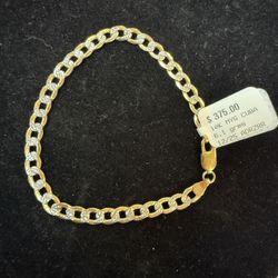 10K Cuban Bracelet
