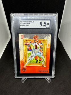2020 Panini Chronicles Gridiron Kings - Joe Burrow (RC) #GK-1 - SGC 9.5 MT+