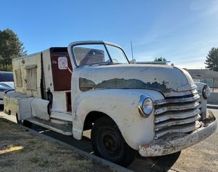1950 Chevy ice cream short bed 3100 truck