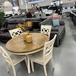 DUNING SET 4 CHAIRS