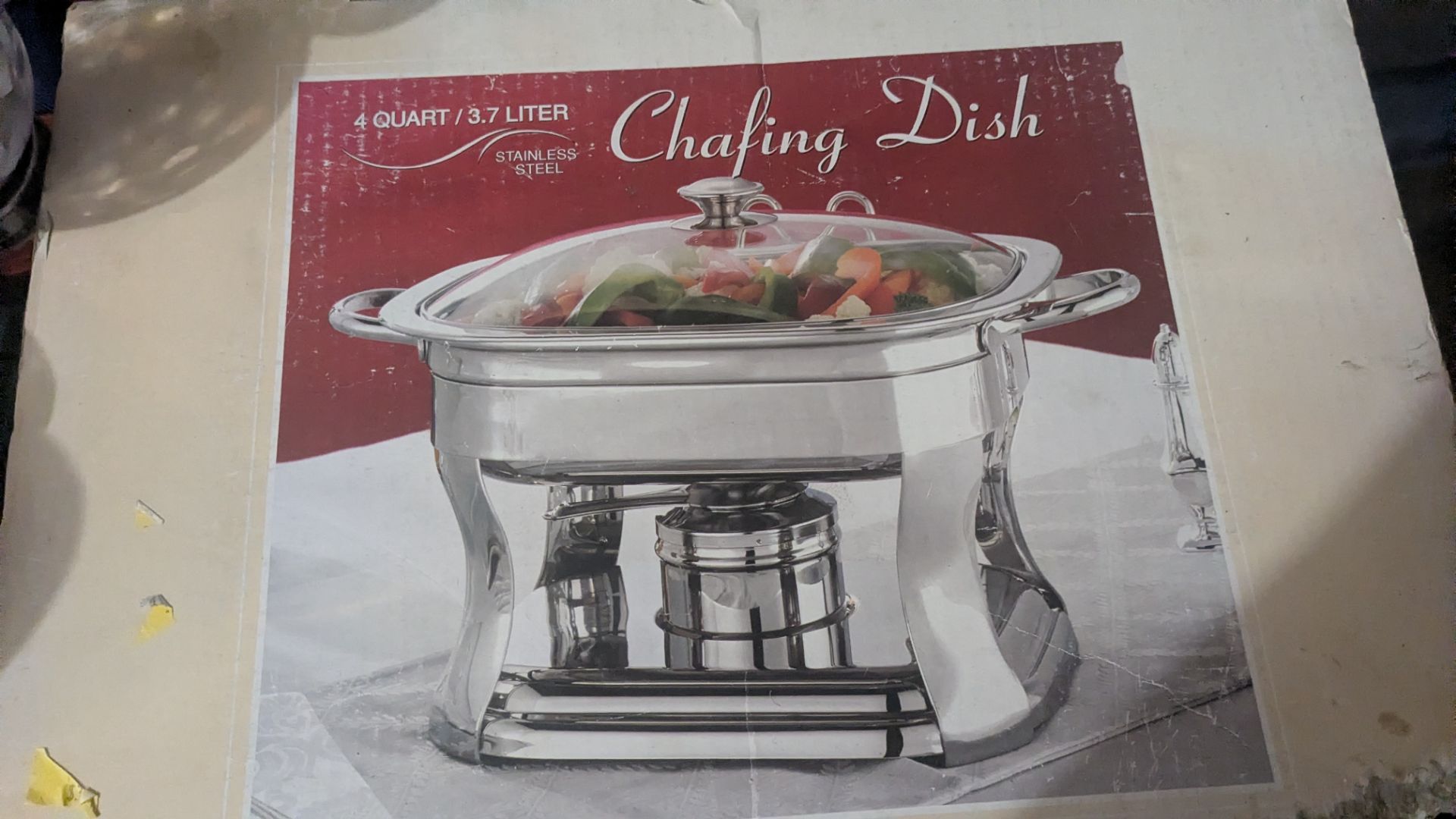 4 quart staffing dish. Set of 2