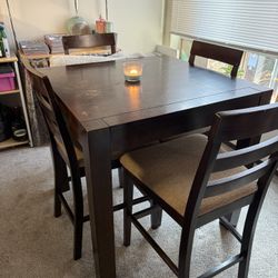 Used Table And 4 Chairs