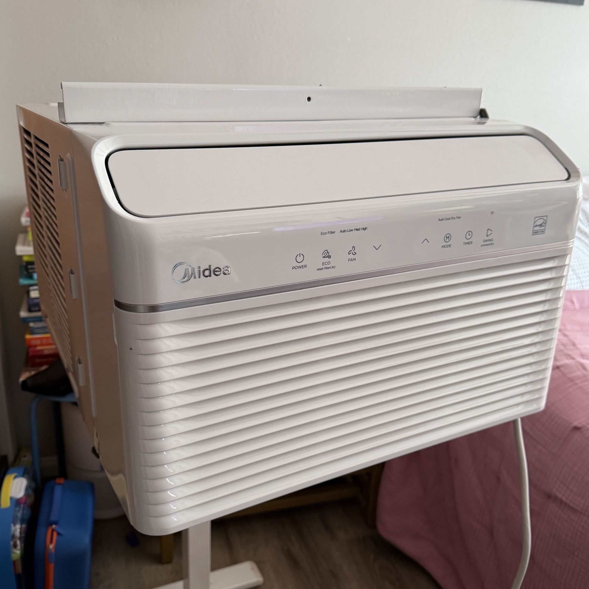 Midea 8,000 BTU DOE SmartCool Inverter Window Air Conditioner with Remote Control