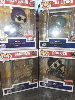 Spiderman On The Way Home Pops