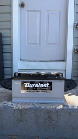Duralast Plat car battery