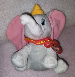 Disney Kohl's Cares Dumbo Plush Flying Elephant Big Ears Stuffed Toy Clean