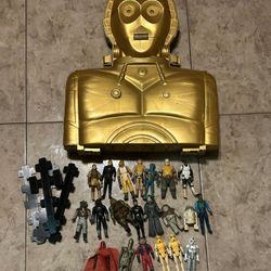 Vintage 80s Star Wars Action Figures 
