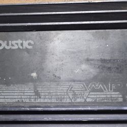 Vintage High Power Car Amplifier