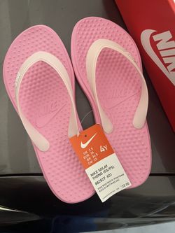 New girl Nike splay thong pink 4Y/5Y/6Y