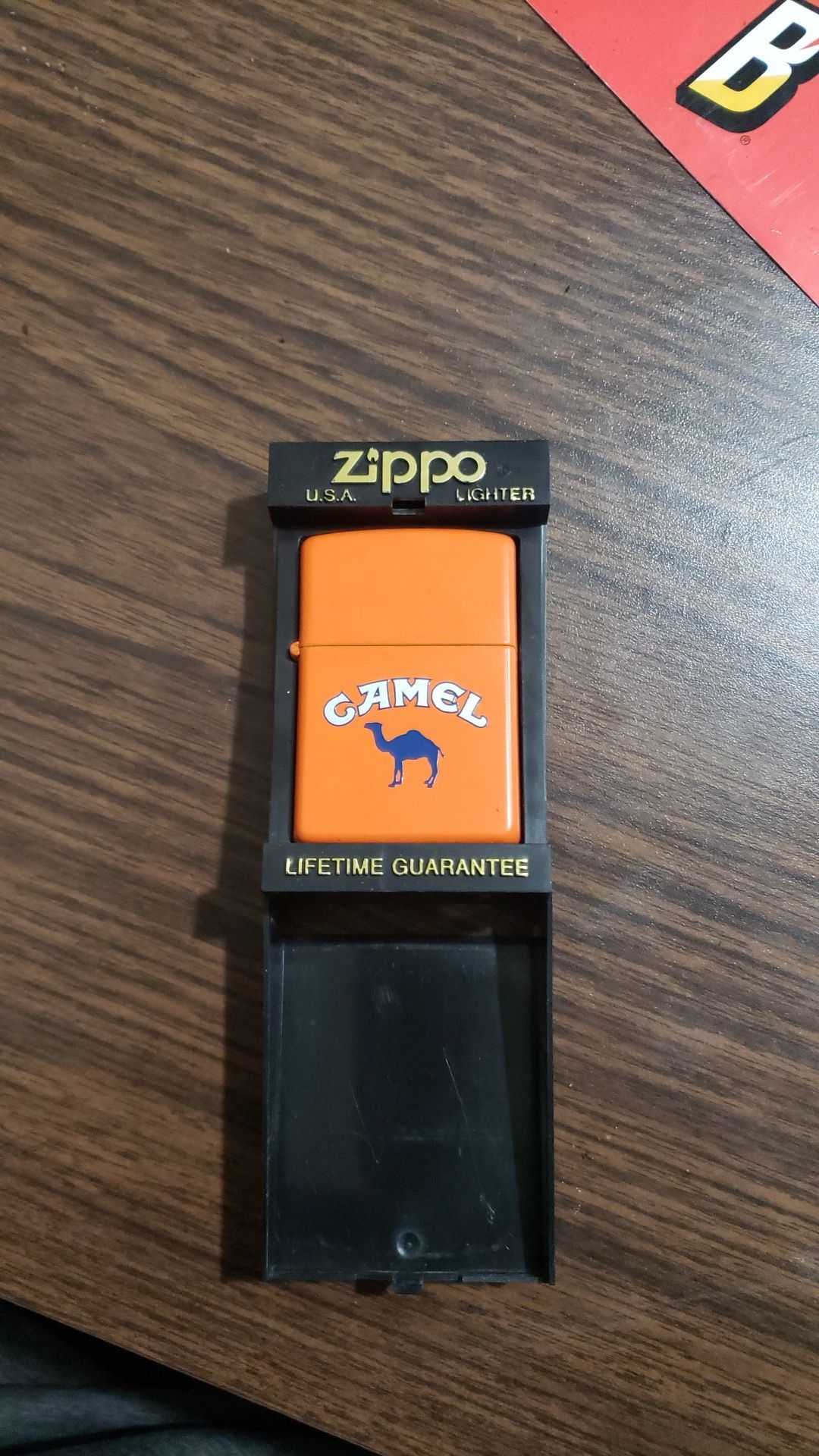 Authentic Zippo Camel Lighter