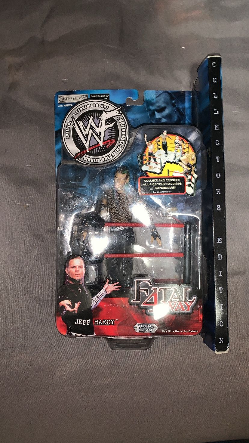 WWF Jeff Hardy Fatal Four Way Figure (2001)
