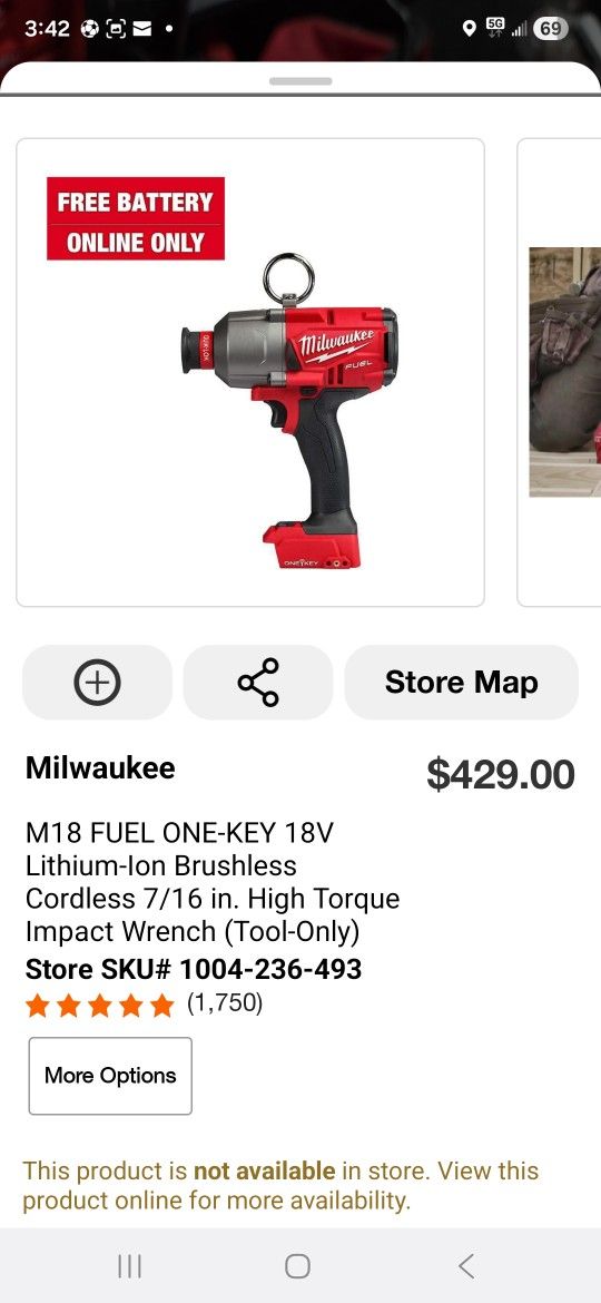 Milwaukee Impact Wrench