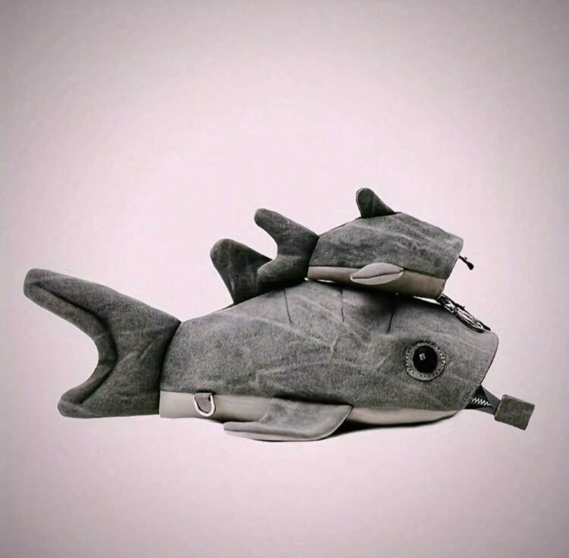 Crossbody Shark bag unisex