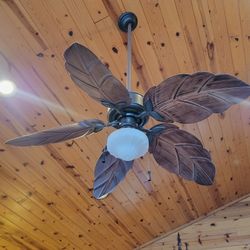 Cabin Ceiling Fans With Light X 5