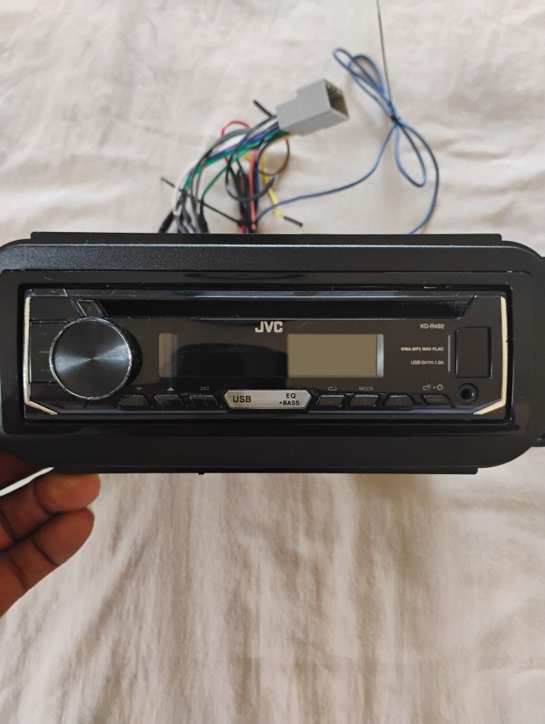 Car Stereo Detachable Face JVC With Remote