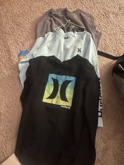 youth Hurley long-sleeve flannels