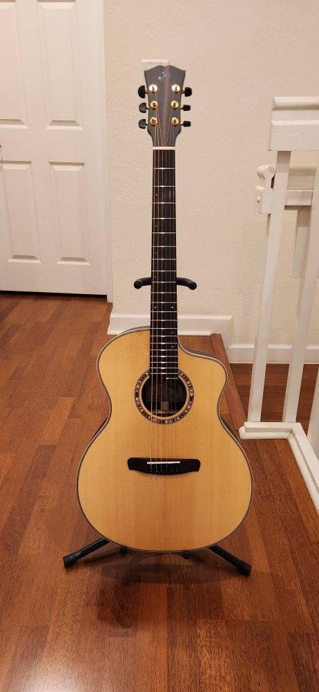 Dowina Cabernet GACE SW Solid Guitar - Torrified Top