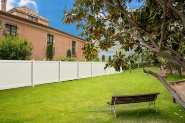 Linden 6 ft. H x 8 ft. W White Vinyl Privacy Fence Panel Kit