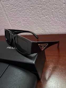 Prada Black & Gold Men’s Sunglasses