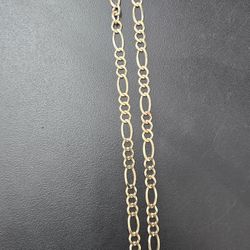 Figaro chain (AUTHENTIC GOLD)