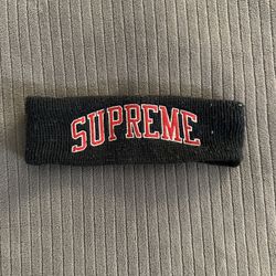 Supreme Sequin Headband Navy/Red