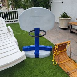 Basketball Hoop For Poolside