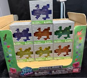 Mine craft squishy cube