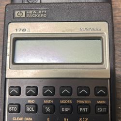 HP 17BII With Case