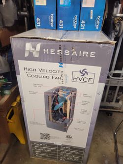 High velocity cooling fan