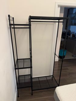 Moving sale! Clothing rack