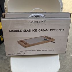 Marble Slab Ice Cream Prep Set