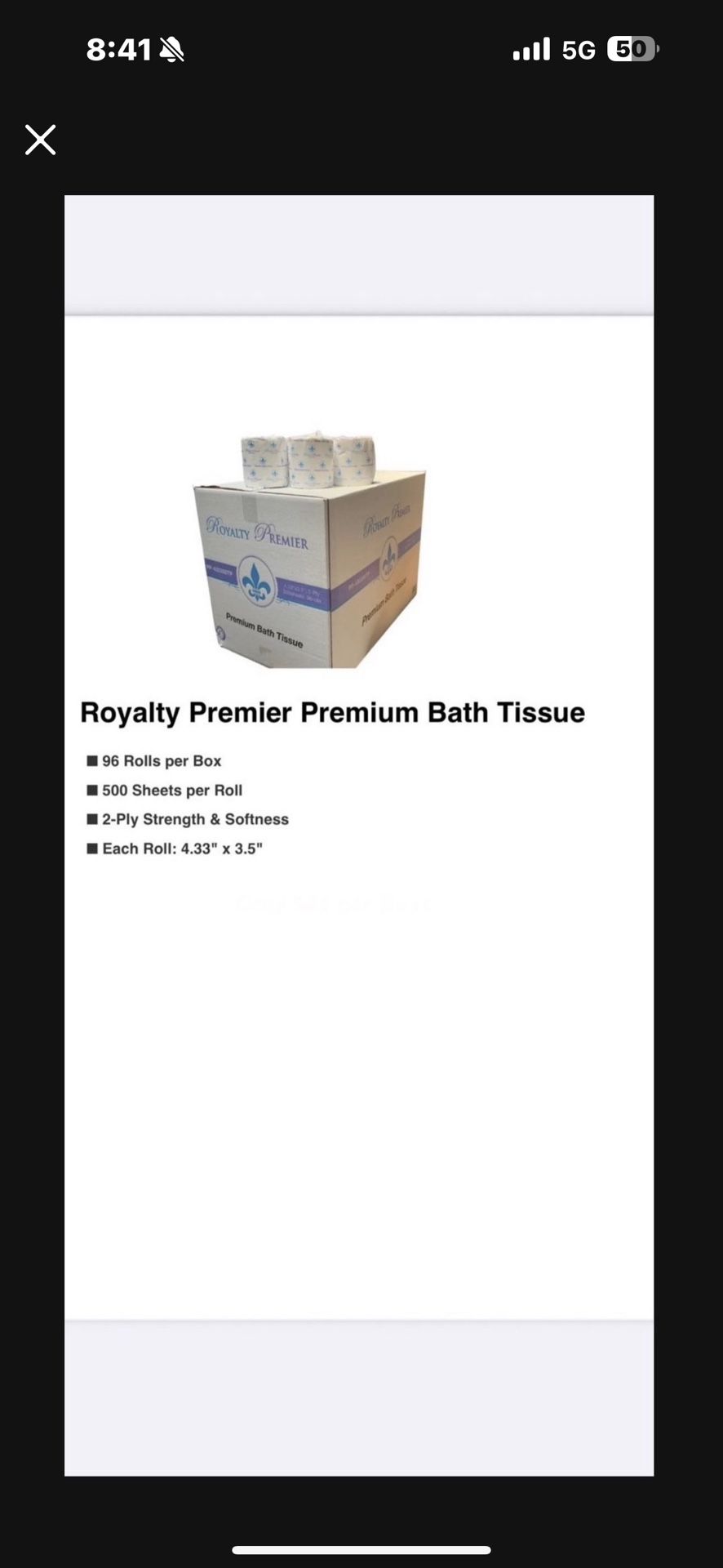 Papel De Baño Para Limpieza