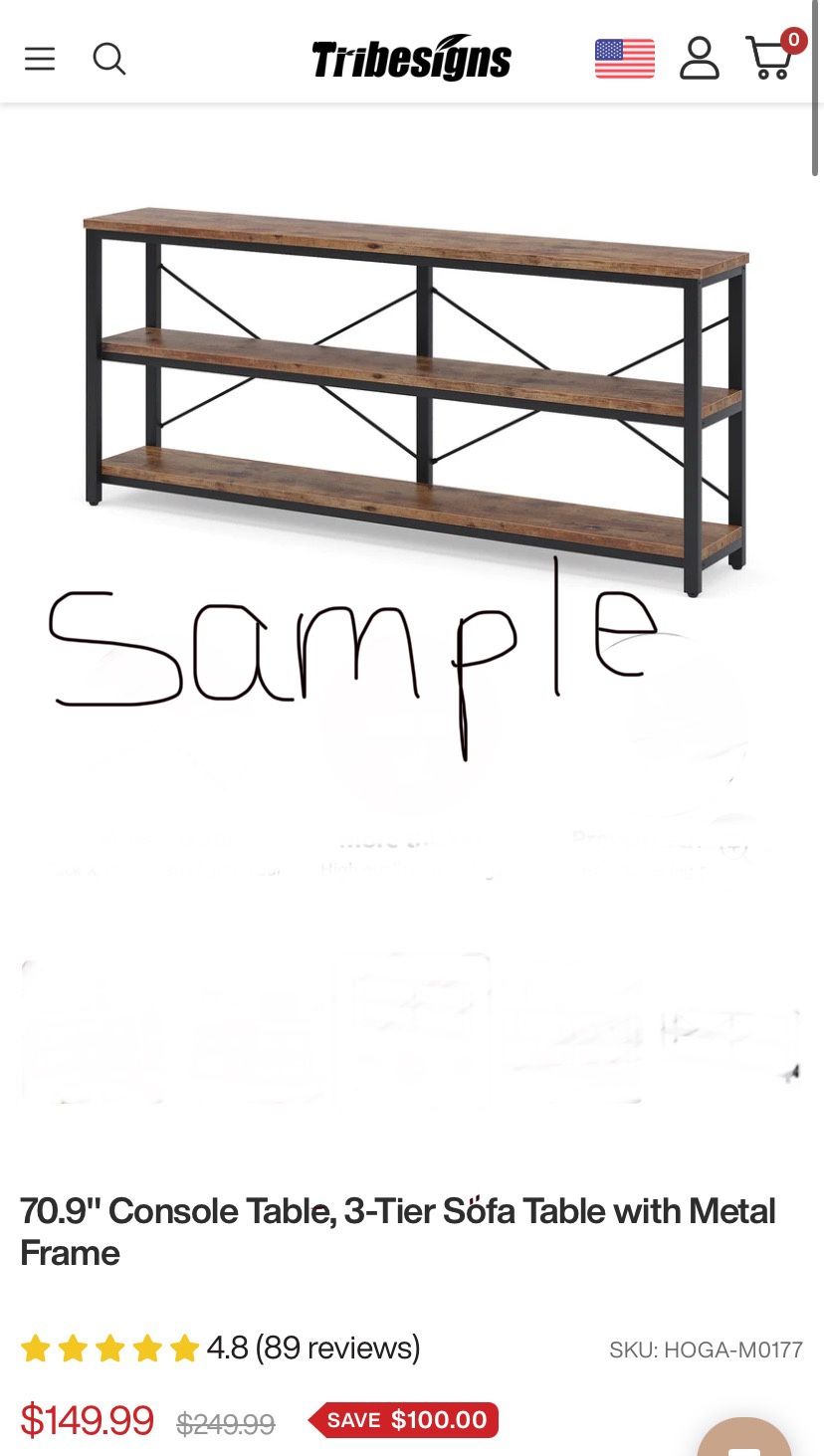 Console/hallway Table