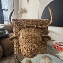 Wicker Kids Basket BULL 