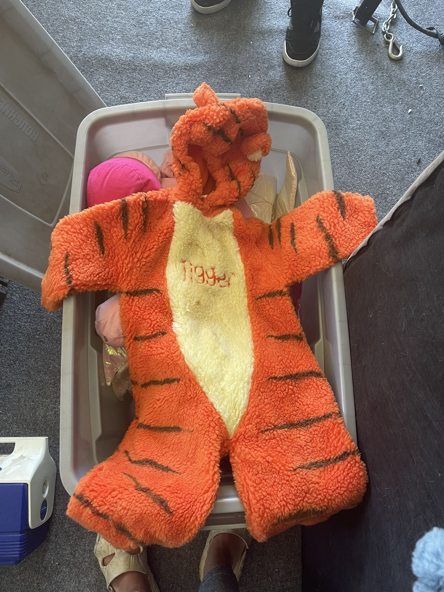 Vintage Disney Tigger Costume Child 2T-4T