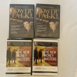Tony Robbins VIDEO’S - Power talk DVD- Includes all 4 shown