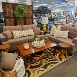 Sofa And Loveseat $699 -- Coffee Tables $259